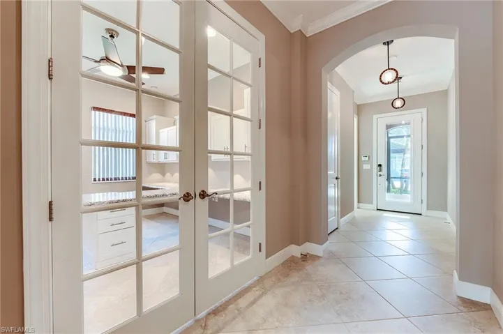 Entrance to the home office