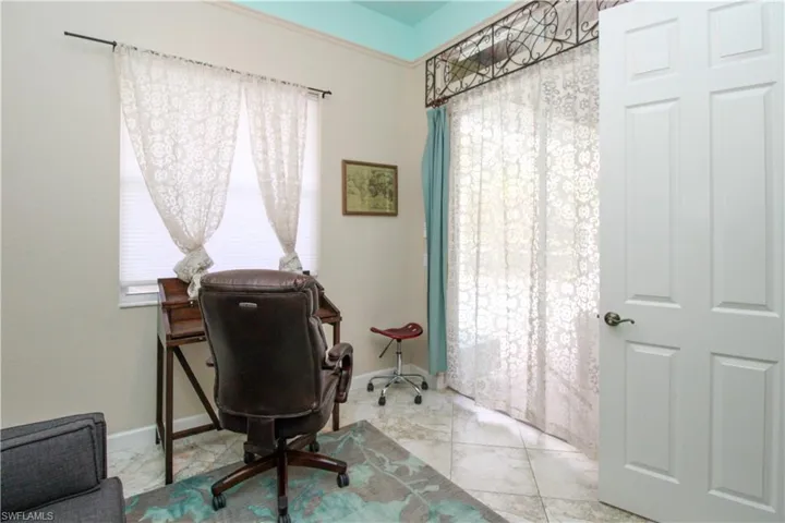 View of office area