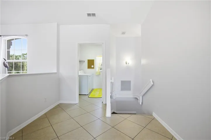 Top of stairs entry