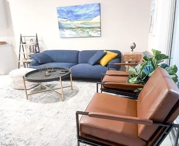 View of living room