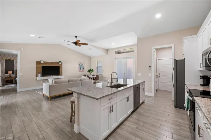 Kitchen and Family Room