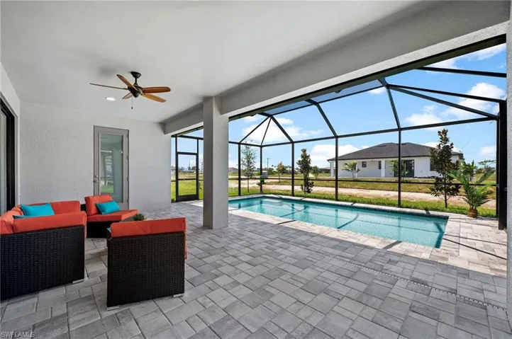 Large covered Lanai