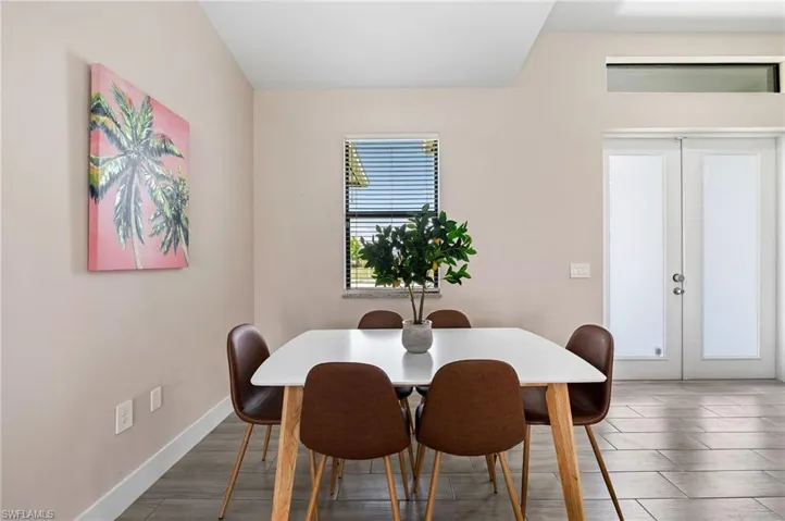 Dining area