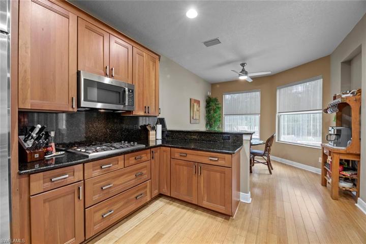 Kitchen w/Natural Gas Cook Top