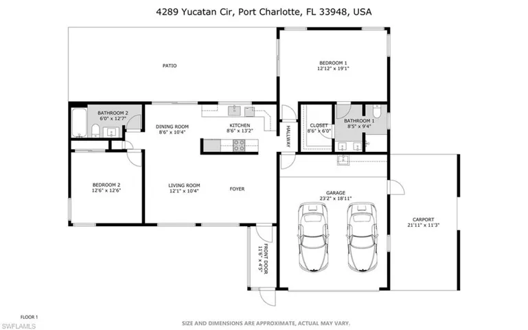 4289  Yucatan  CIR, Port Charlotte, FL 33948