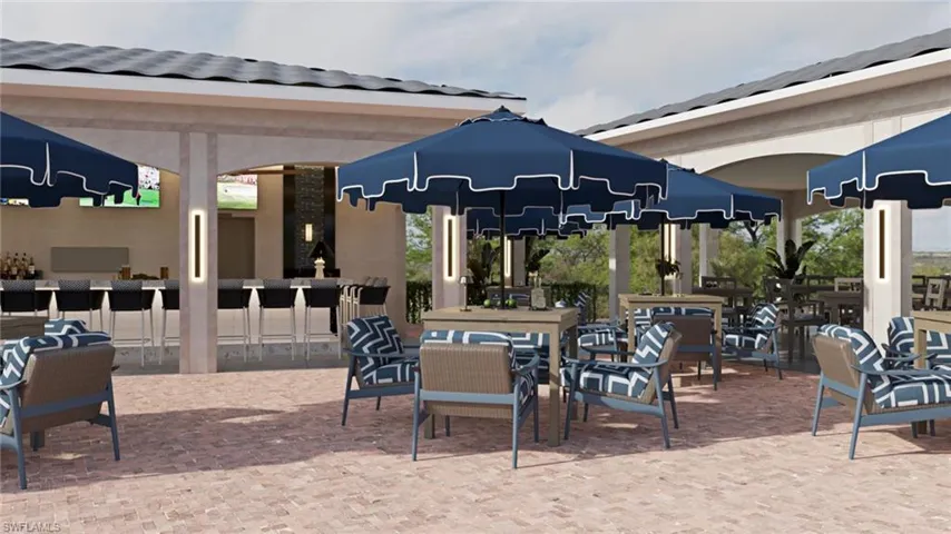Rendering of New Outdoor cabana