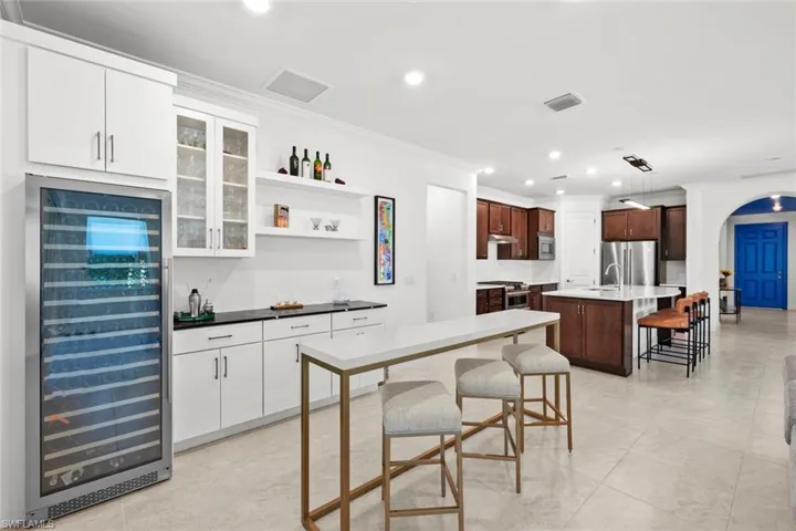 Custom entertainment area