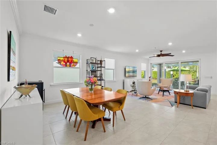 Dining area