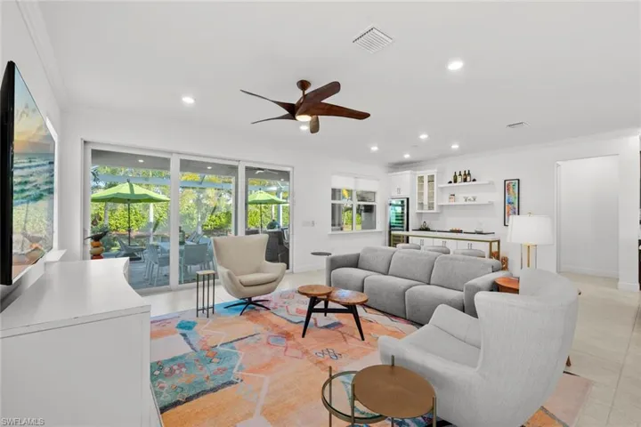 Great room siting area
