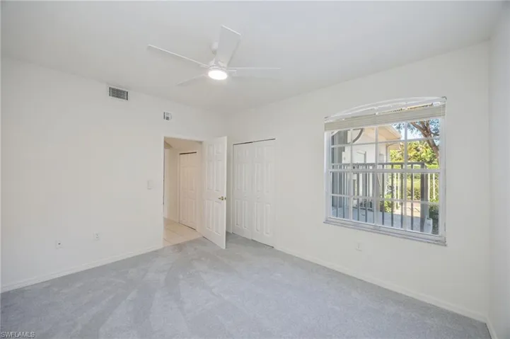 Guest Bedroom has newer carpet and a new fan