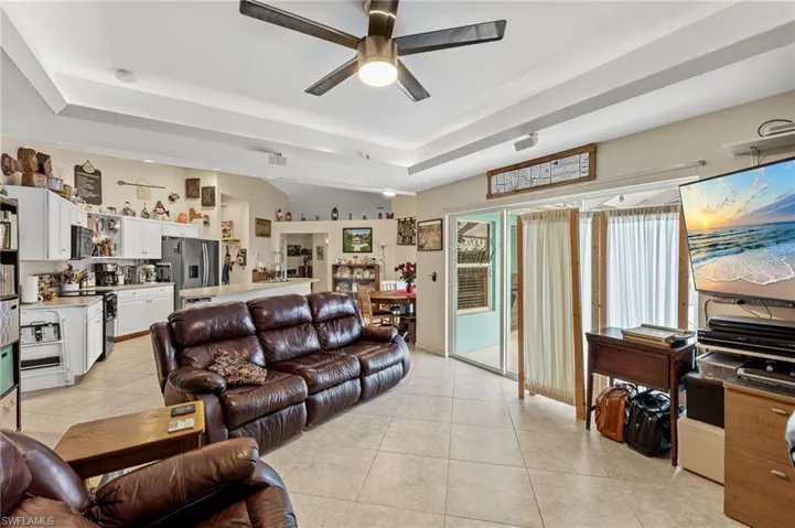 Second Living Room and Kitchen