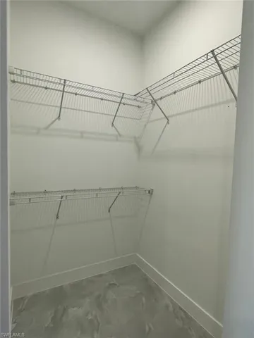View of spacious closet