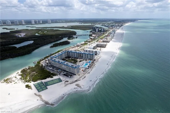 Miles of beach walking! Views all the way to Naples!