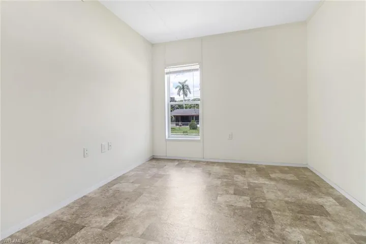 View of tiled empty room