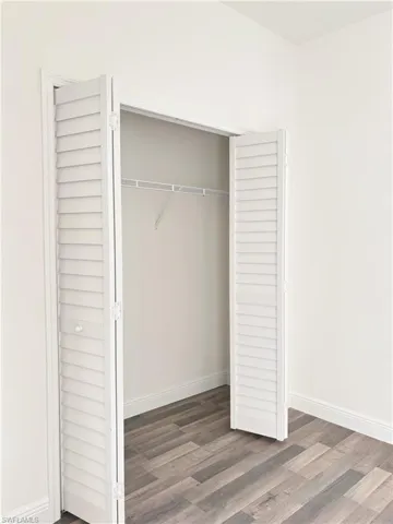 View of closet