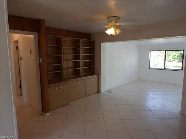 Dining area with built in