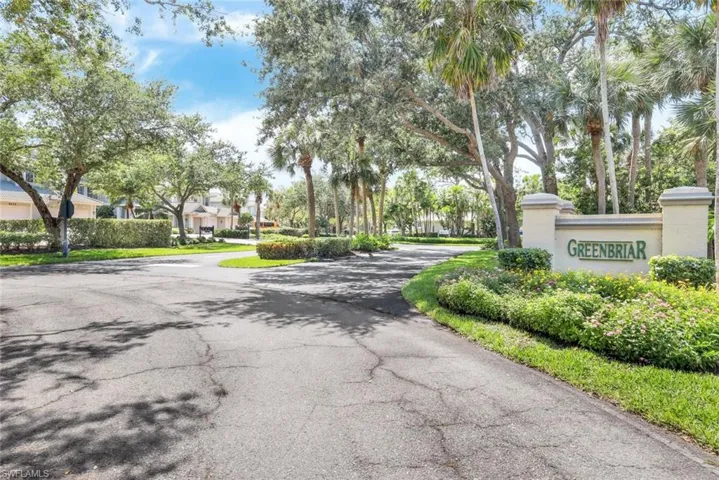 Entrance to Greenbriar
