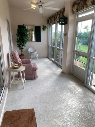 Screened in lanai