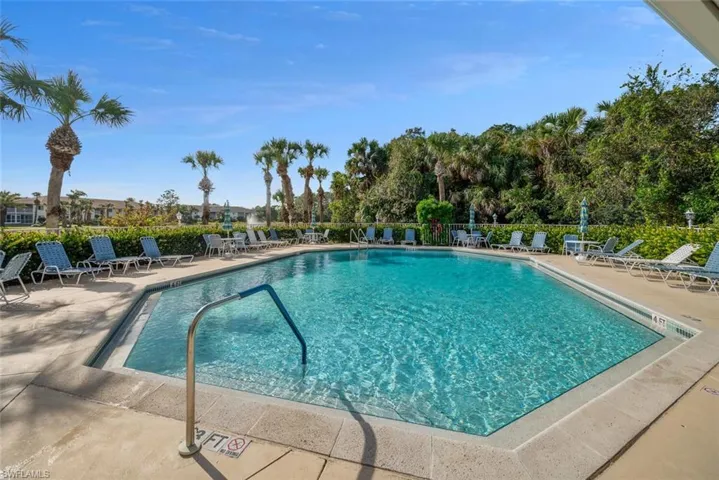Large Pool within a 2-minute walk from the unit