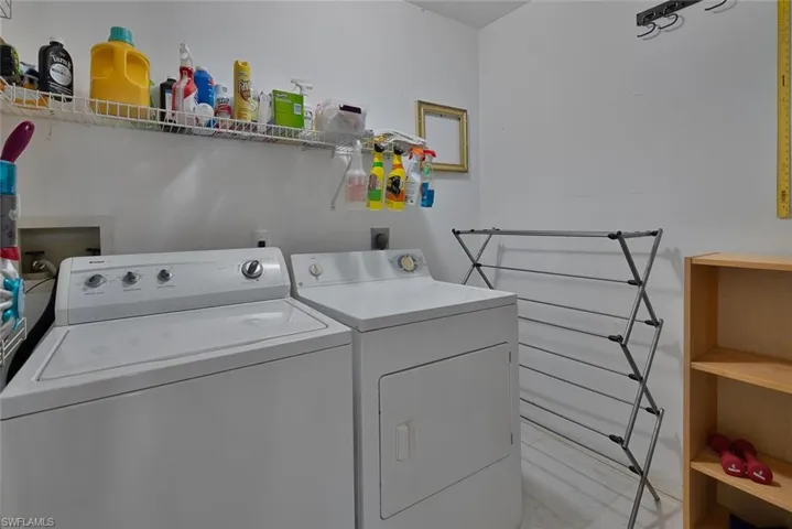 Laundry in residence