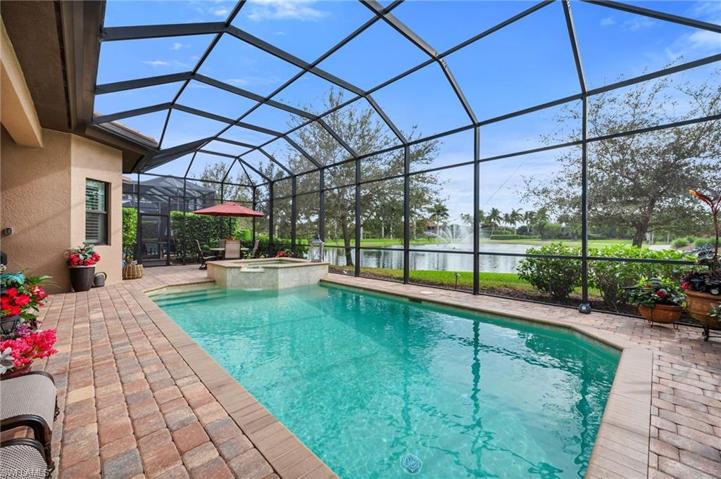 The calming sound of water will relax you as you enjoy this lovely setting.