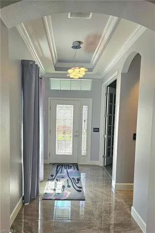 Front Foyer area and entrance to office.  Level 5 highest grade tile available.