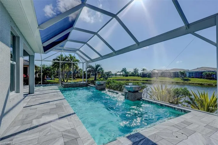 View of saltwater swimming pool water view