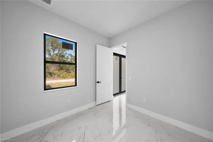 View of spare room