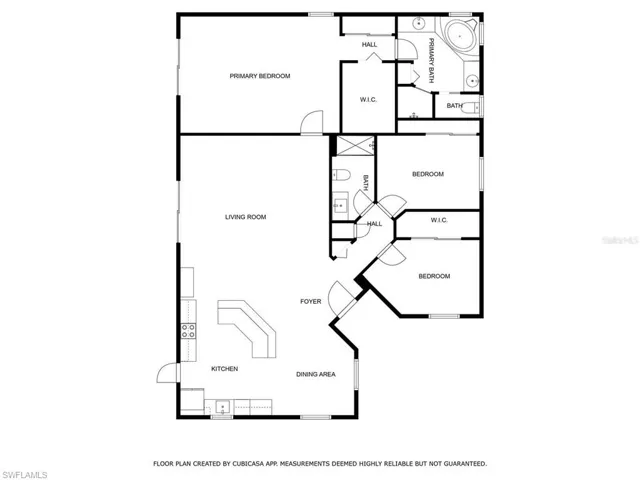 View of floor plan / room layout