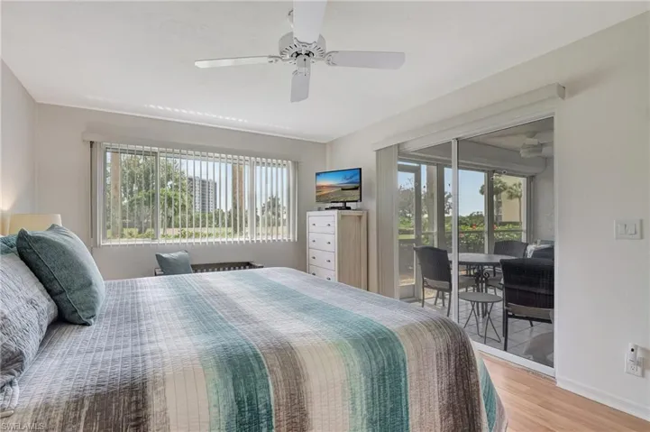 Master Bedroom Triple window & Slider to Lanai