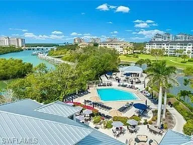 Tarpon Cove Club - Aerial of Pool