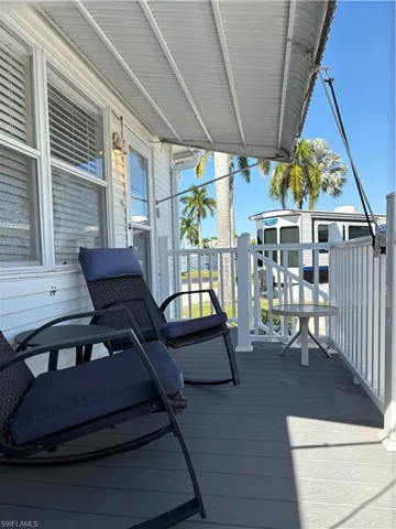 Covered front porch