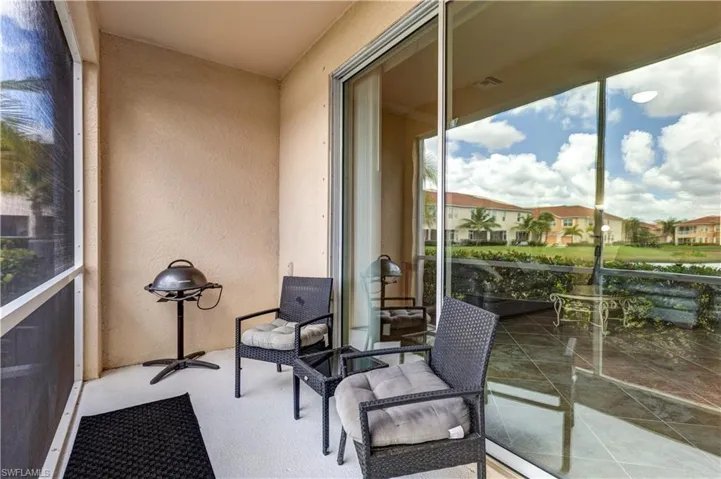 Balcony with a residential view