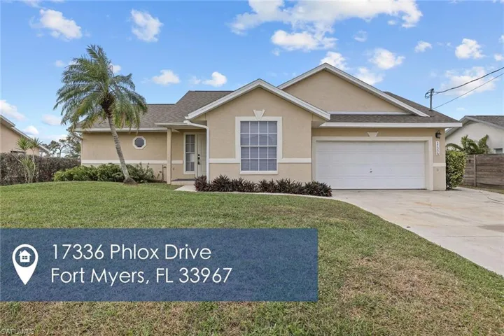 17336  Phlox  DR, Fort Myers, FL 33967