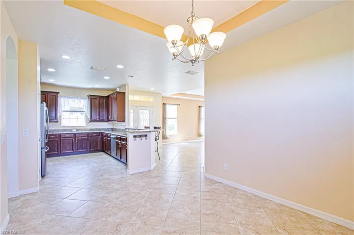Kitchen View from Dinning Area