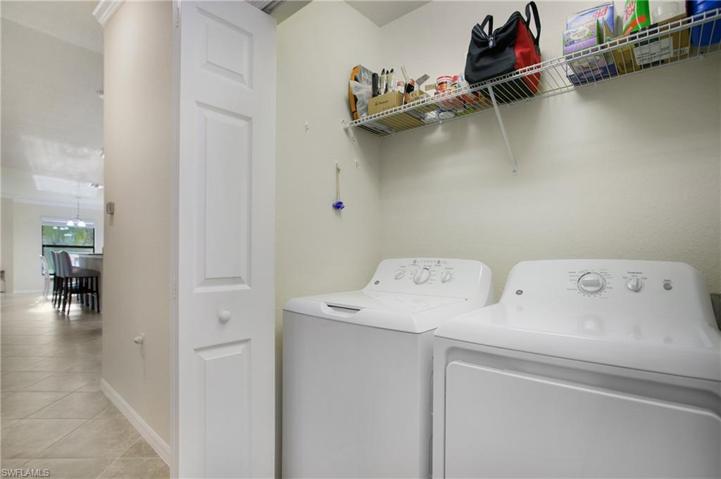 Laundry area