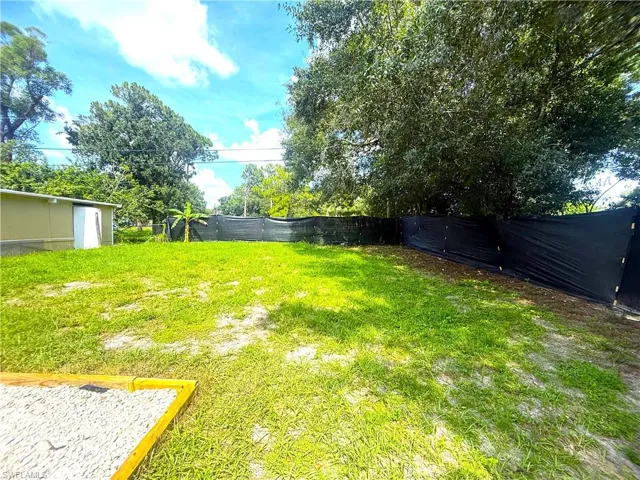 back yard