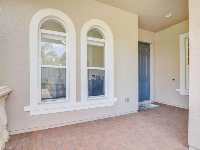 Private Front Covered Patio