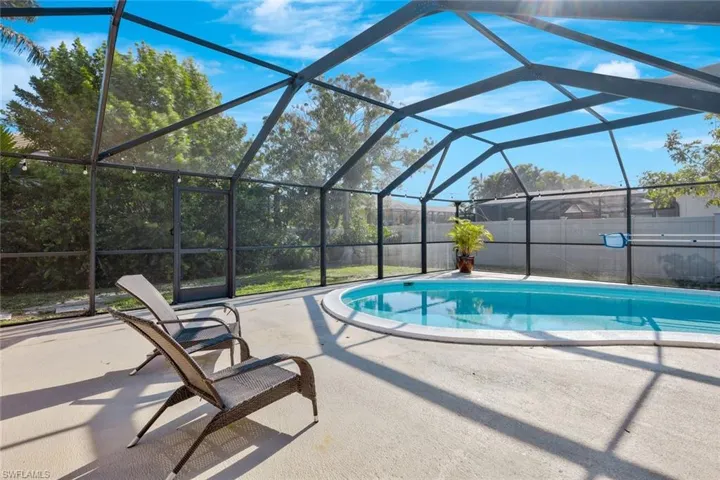 View of pool with a fenced backyard, a patio, and a fenced in pool