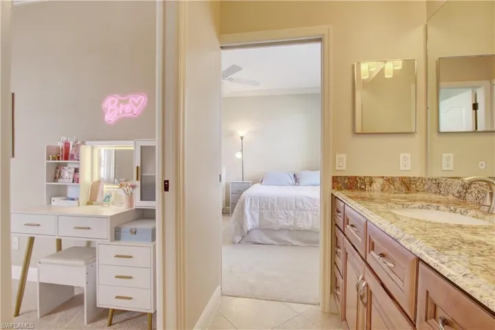 Jack & Jill Bath #2 Looking at Guest Beds #3 & #4