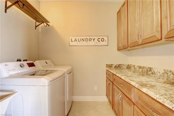 Great Laundry Room Workspace