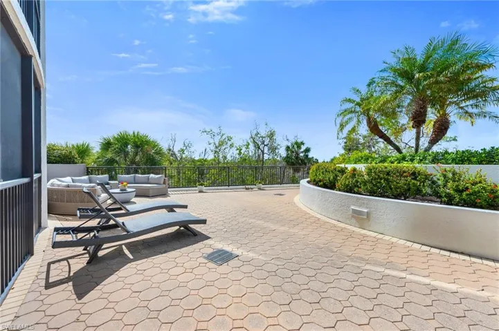Open terrace