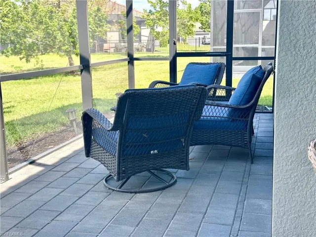 Extended Lanai with lake view