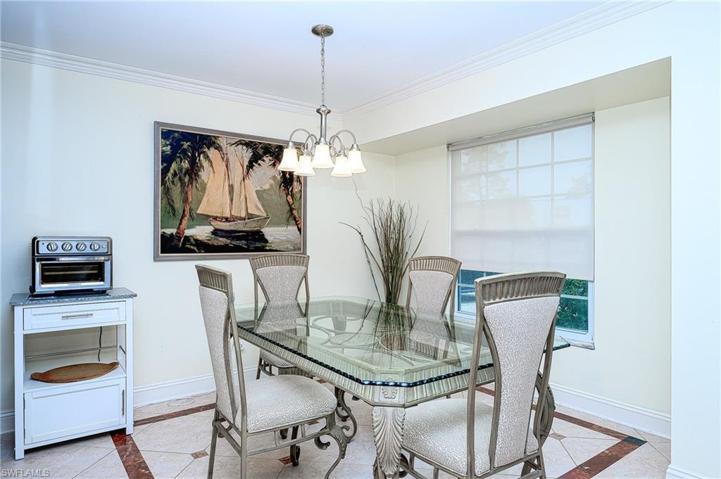 Formal dining area