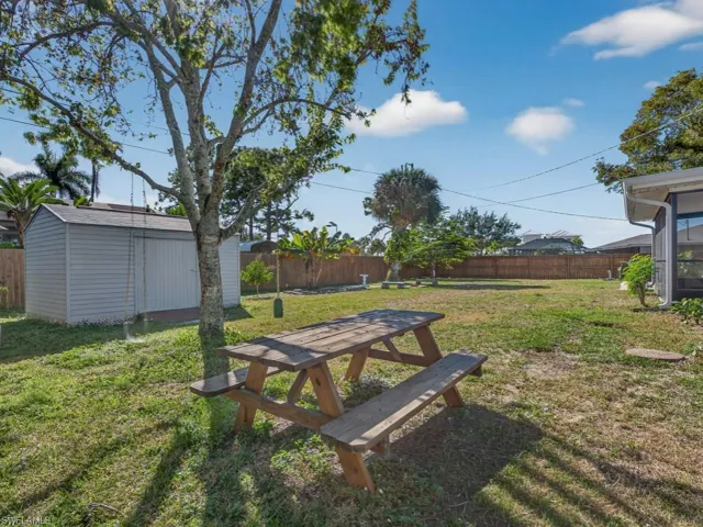 Community park with picnic tables and grills for community events