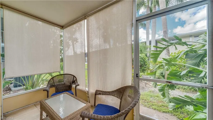 View of screened in Lanai