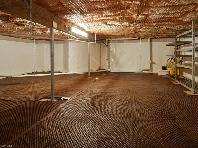 Encapsulated room under the home. MORE storage space!