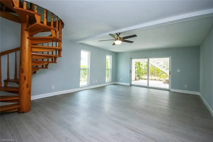 Lower level living room