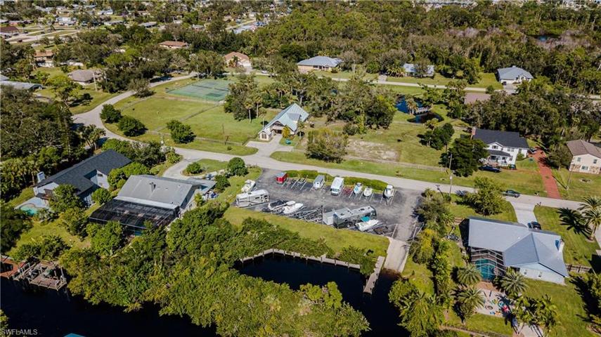 Neighborhood boat ramp