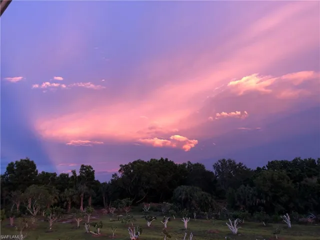 Amazing sunset views from front patio